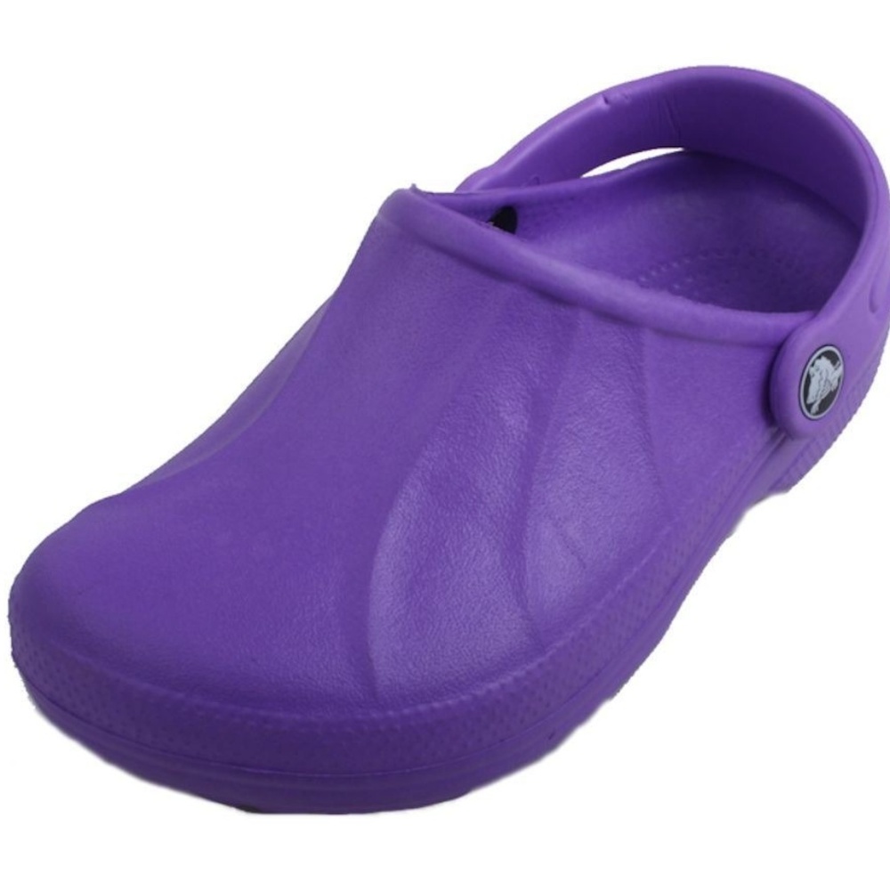 Crocs Clogs Girls Youth Purple Slip On Clogs